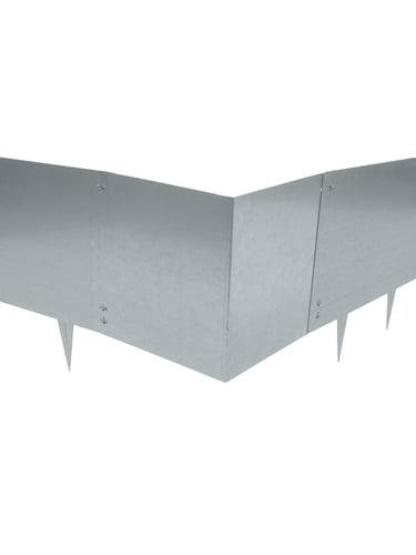 Multi-Edge METAL Verzinkt Eckstück 17,5x17,5x17,5cm